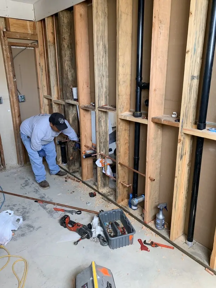 Commercial rough-in plumbing for Water Heater Replacement in Downtown Medford
